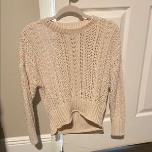 Cozy Cream Knit Sweater